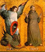 Juan de Flandes Saints Michael and Francis Sweden oil painting reproduction